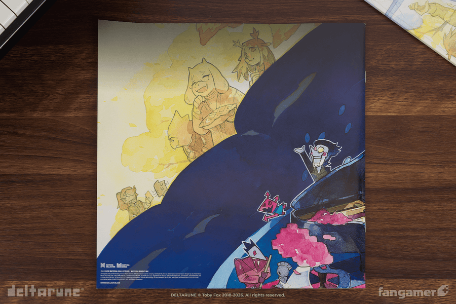 DELTARUNE Piano Collections Volume 1 Vinyl - DELTARUNE