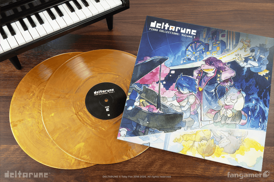 DELTARUNE Piano Collections Volume 1 Vinyl - DELTARUNE