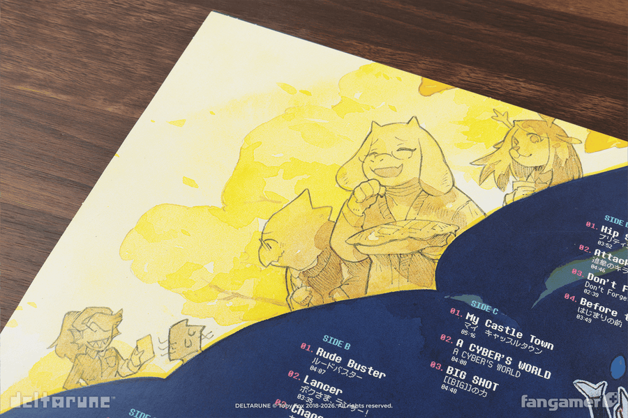 DELTARUNE Piano Collections Volume 1 Vinyl - DELTARUNE