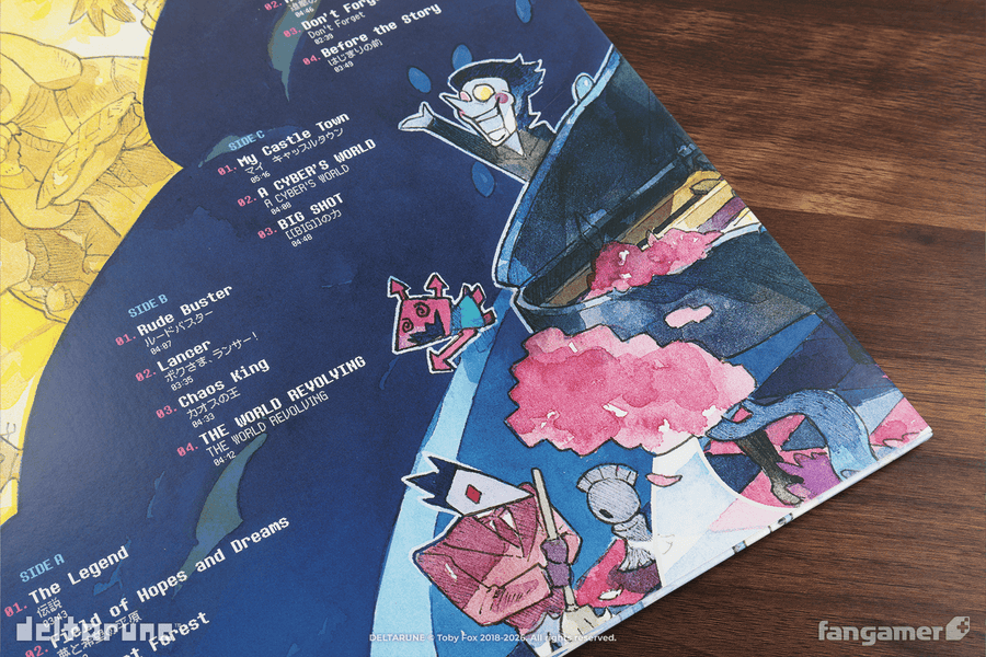 DELTARUNE Piano Collections Volume 1 Vinyl - DELTARUNE