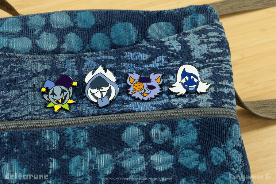DELTARUNE Character Pin Set 2