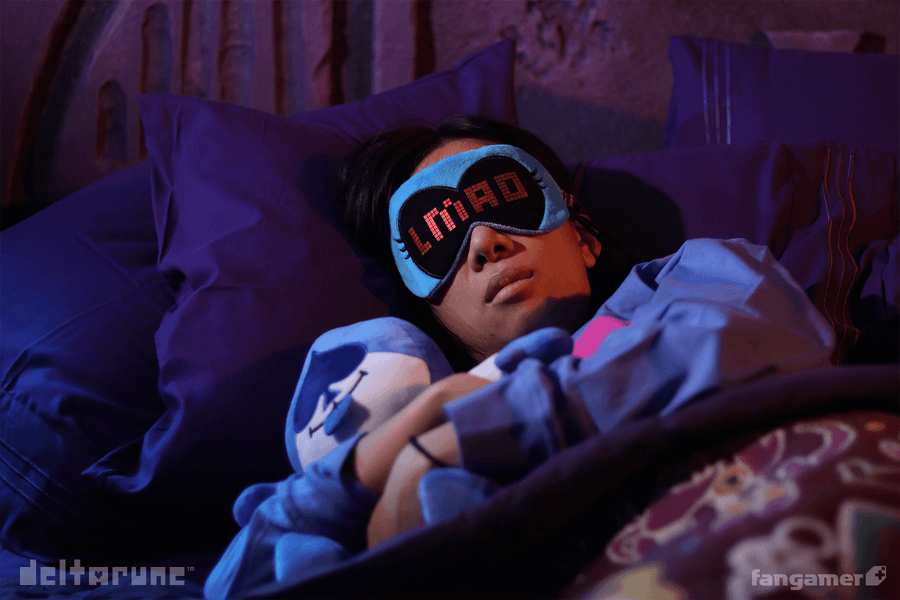 Queen Sleep Mask - DELTARUNE