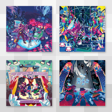 DELTARUNE Vinyl Poster Set
