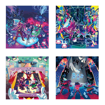 DELTARUNE Vinyl Poster Set