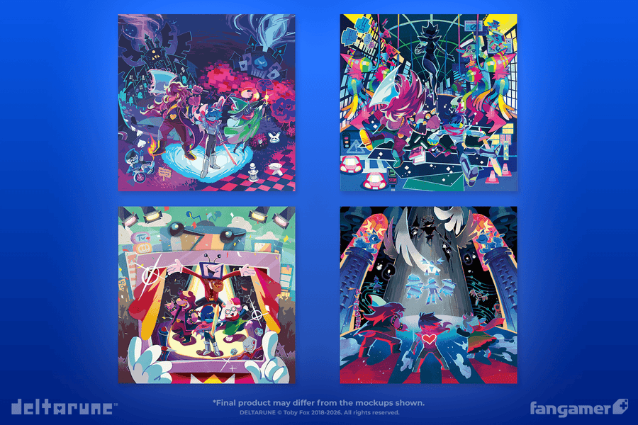 DELTARUNE Vinyl Poster Set - DELTARUNE