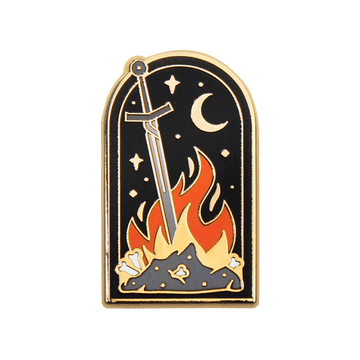 Bonfire Enamel Pin