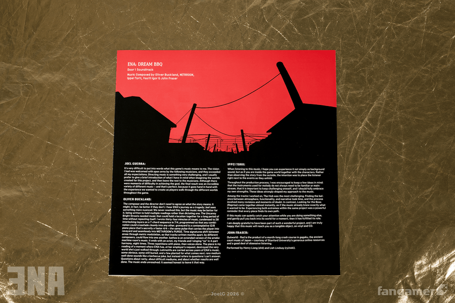 ENA: Dream BBQ Door 1 Vinyl Soundtrack - ENA: Dream BBQ