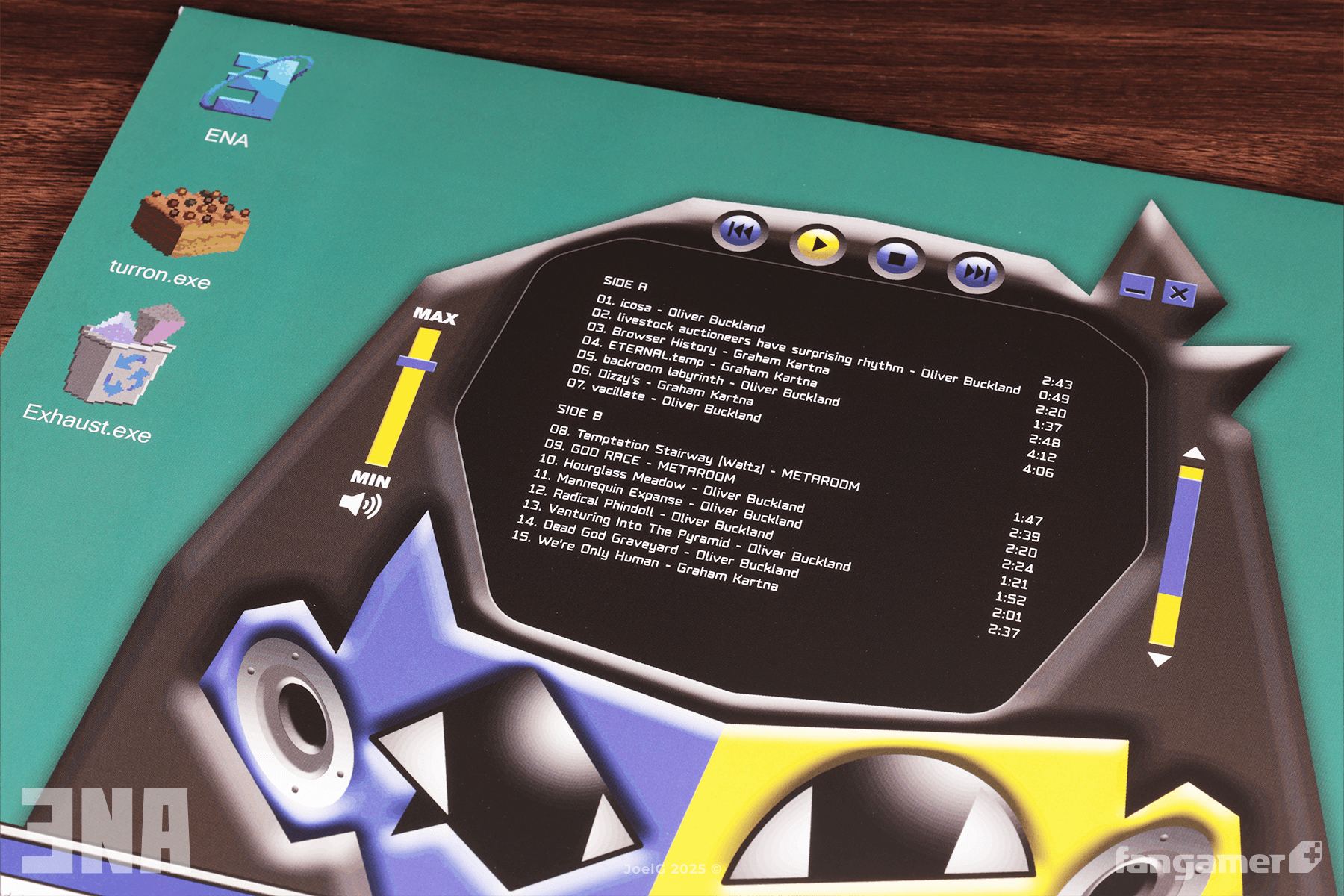 ENA - ENA: Season 1 Vinyl Soundtrack - Fangamer Europe ENA - ENA: Season 1 Vinyl Soundtrack - Fangamer Europe