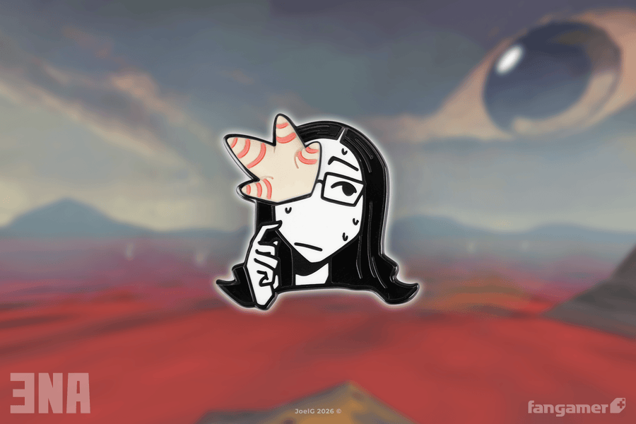 Coral Glasses PVC + Enamel Pin - ENA