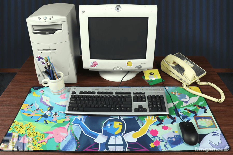 Temptation Stairway Desk Mat - ENA