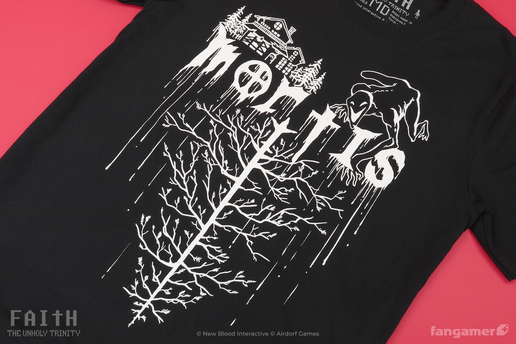 Trinity Roots Merch FAITH: The Unholy Trinity - MORTIS Shirt - Fangamer Europe