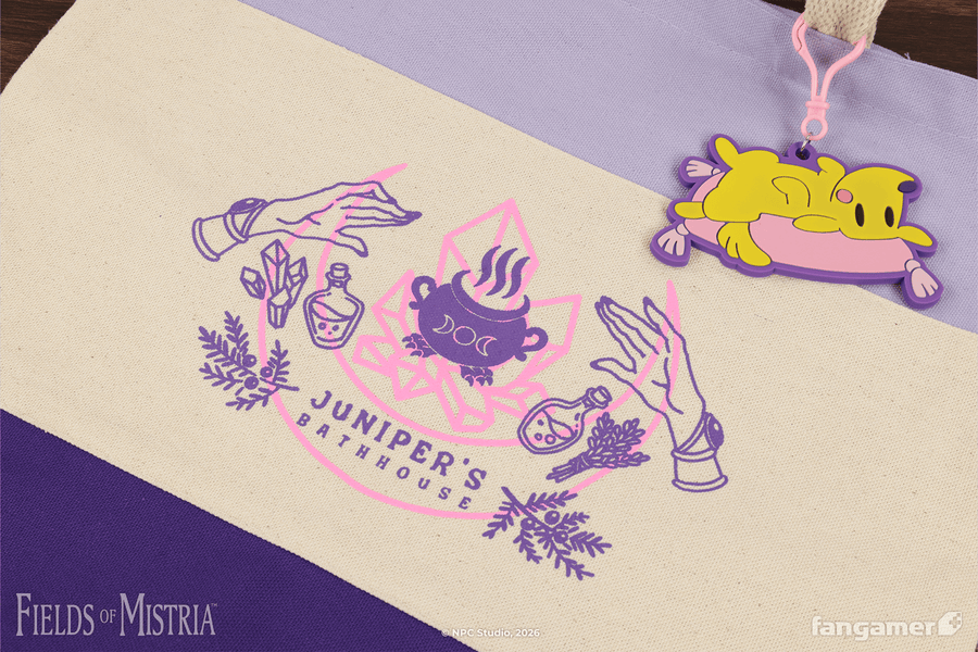 Juniper's Bathhouse Tote Bag - Fields of Mistria