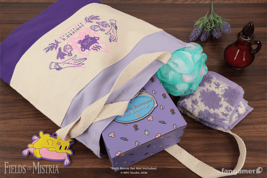 Juniper's Bathhouse Tote Bag - Fields of Mistria