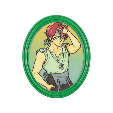 March Lenticular Pin