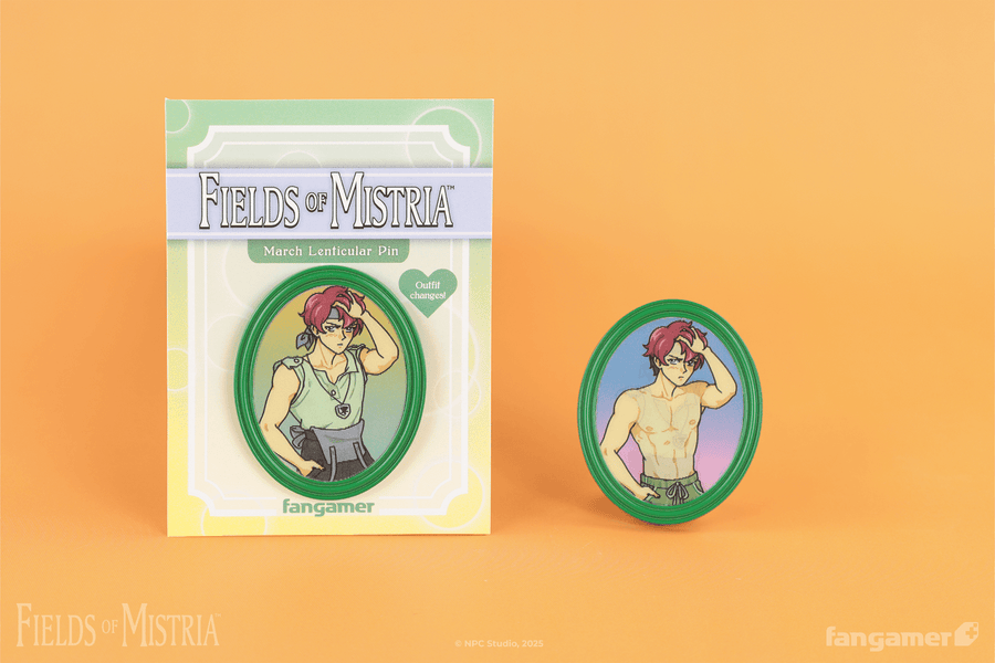 March Lenticular Pin - Fields of Mistria