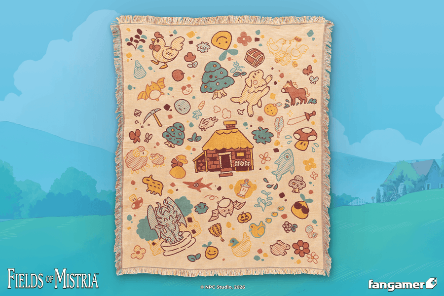 Mistrian Friends Throw Blanket - Fields of Mistria