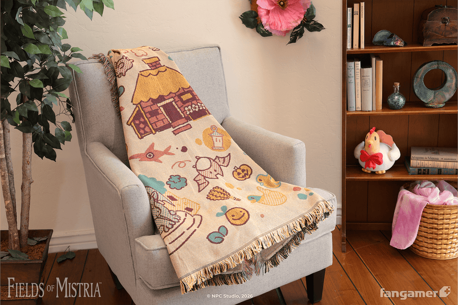 Mistrian Friends Throw Blanket - Fields of Mistria