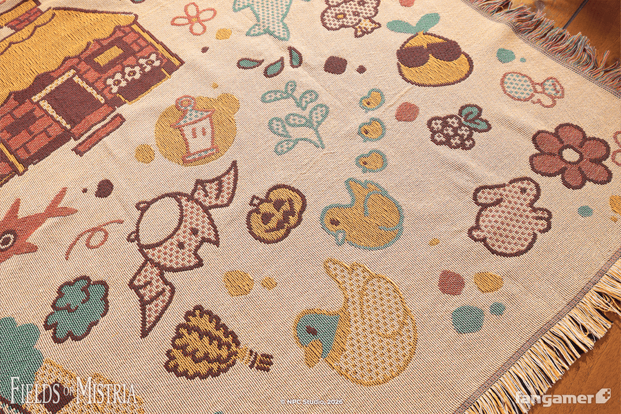 Mistrian Friends Throw Blanket - Fields of Mistria