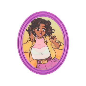 Reina Lenticular Pin