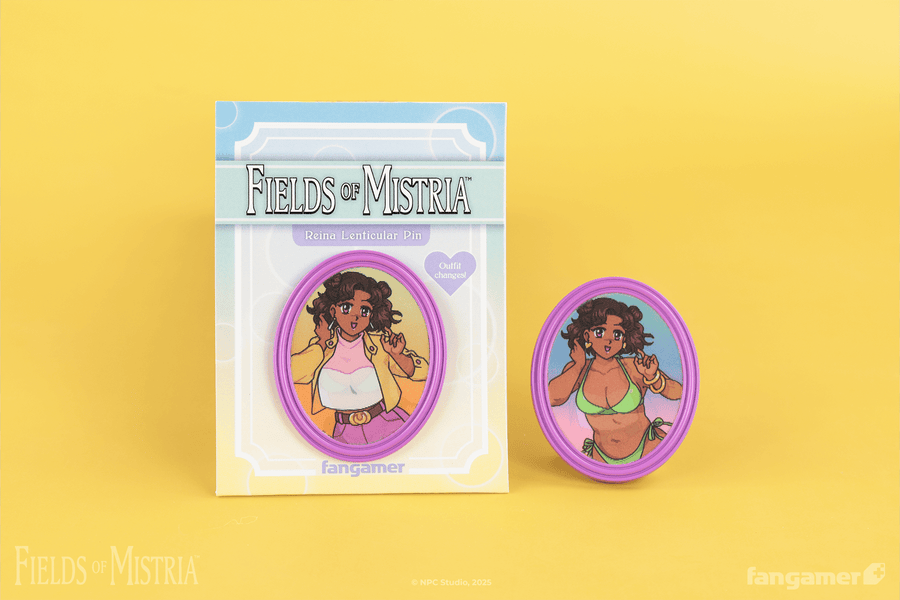 Reina Lenticular Pin - Fields of Mistria