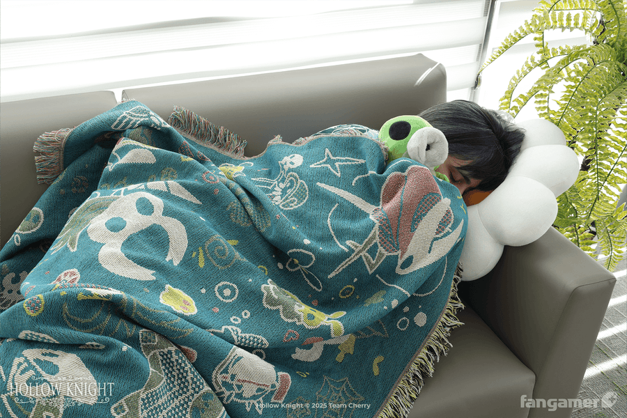 Cozy Critters Throw Blanket - Hollow Knight