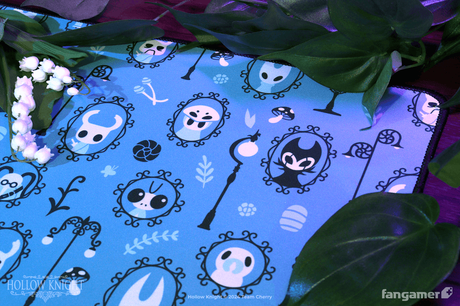Portraits of Hallownest Desk Mat - Hollow Knight