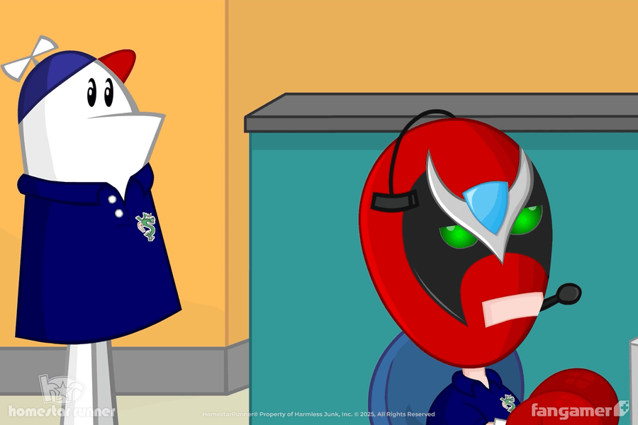 Burninating Polo - Homestar Runner