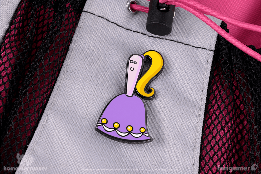 Marzipan Enamel Pin - Homestar Runner