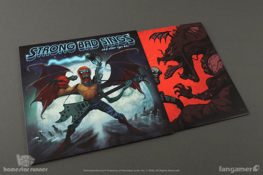 Strng Bad Homestar Runner - Strong Bad Sings (and Other Type Hits) Vinyl ...