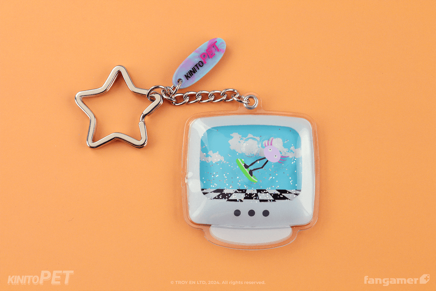 Surfing Kinito Keychain - KinitoPET