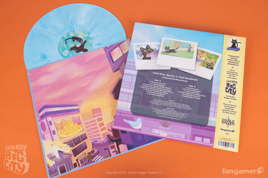 Little Kitty, Big City Vinyl Soundtrack - Little Kitty, Big City