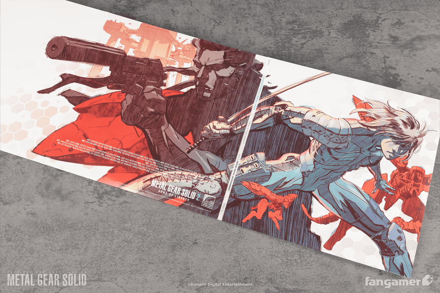 Metal Gear Solid 2: Sons of Liberty – Original Video Game Soundtrack 3XLP - METAL GEAR SOLID