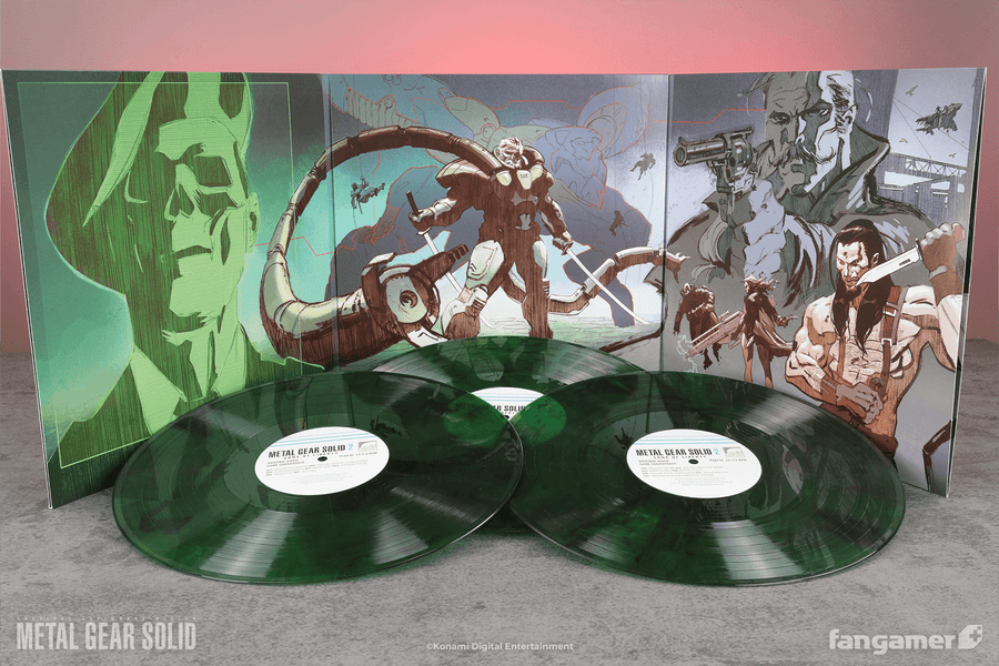 Metal Gear Solid 2: Sons of Liberty – Original Video Game Soundtrack 3XLP - METAL GEAR SOLID