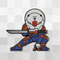 Cyborg Ninja Pin