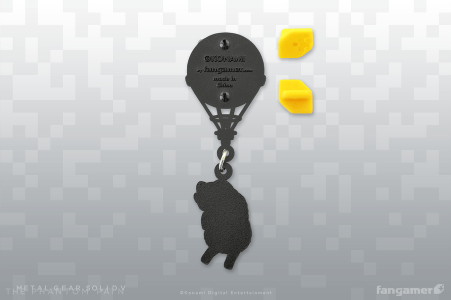 MGSV Fulton Dangling Sheep Pin - Metal Gear Solid