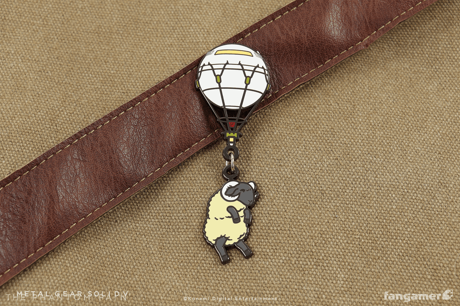 MGSV Fulton Dangling Sheep Pin - Metal Gear Solid