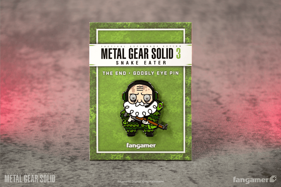 The End Googly Eye Pin - METAL GEAR SOLID