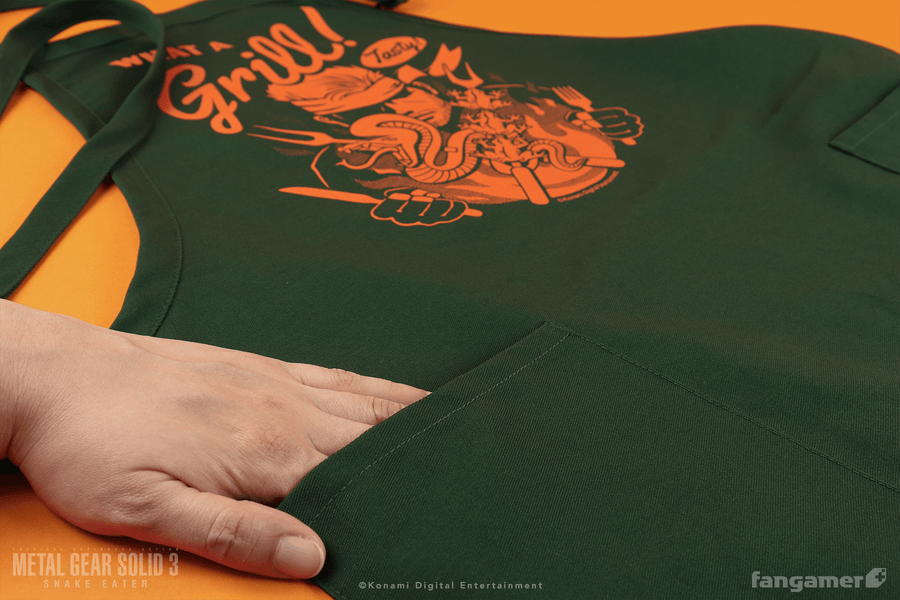 What a Grill Apron - Metal Gear Solid
