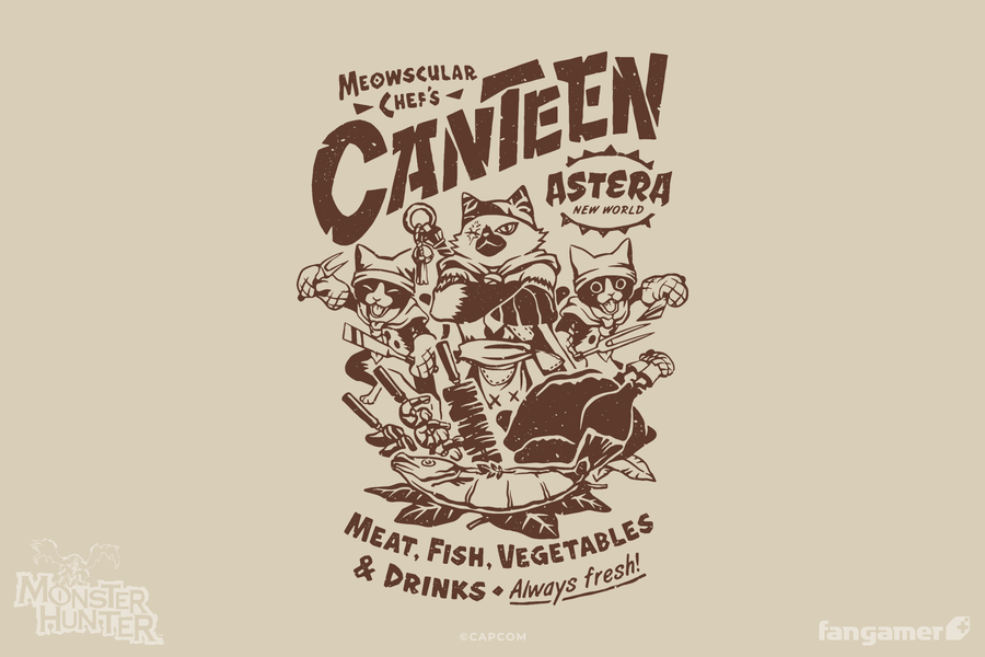 Meowscular Chef's Canteen - Monster Hunter