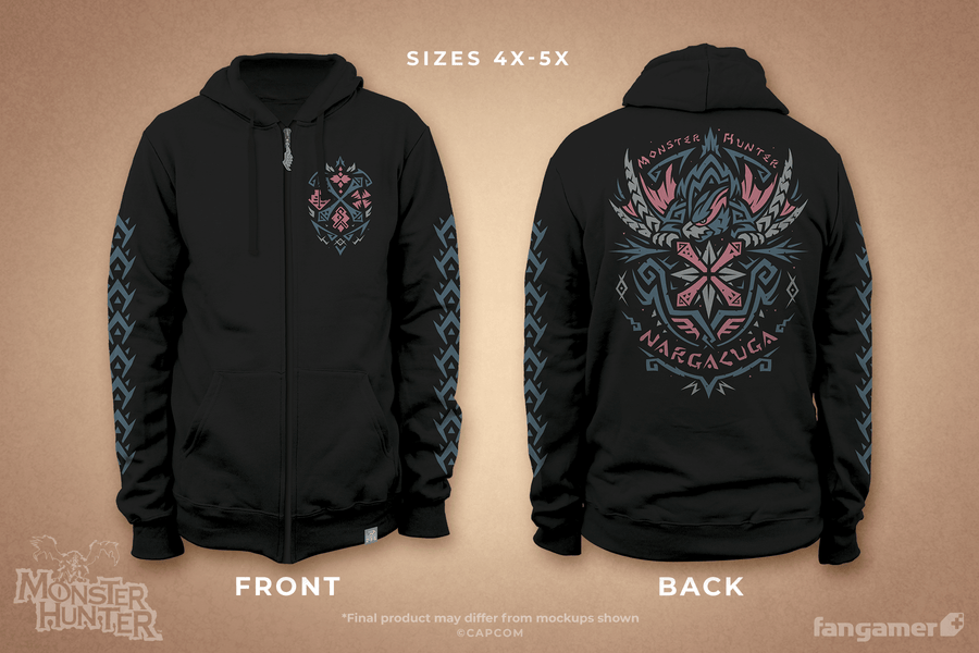 Nargacuga Hunter Hoodie - Monster Hunter