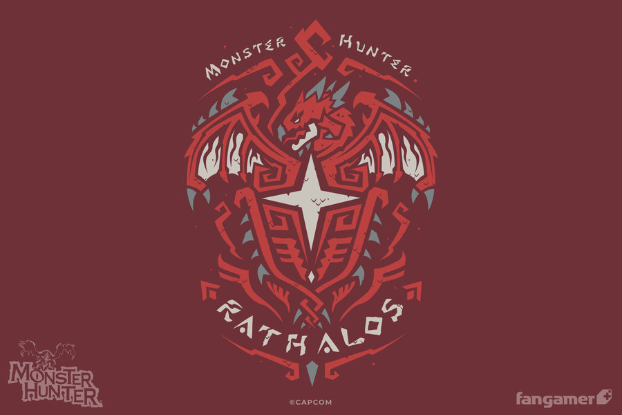 Rathalos Hunter Hoodie - Monster Hunter