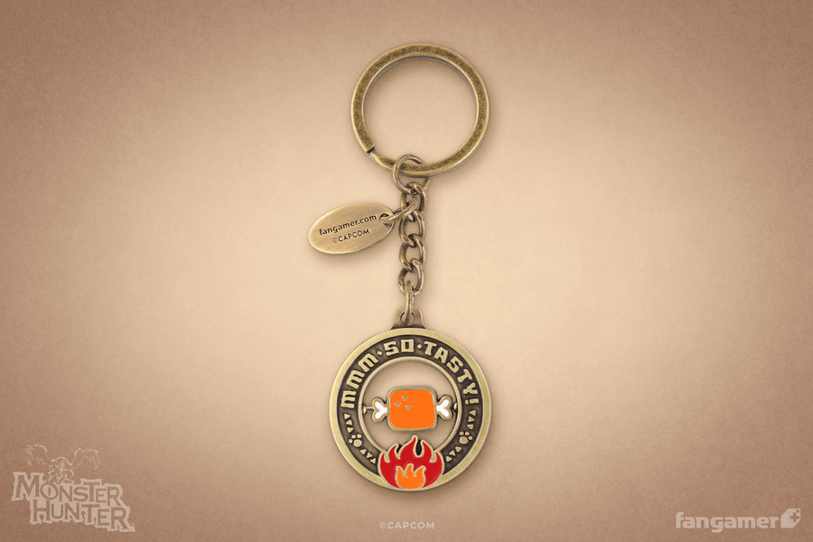 Monster Hunter Spinning Keychain