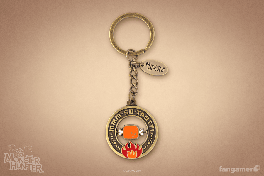 Monster Hunter Spinning Keychain