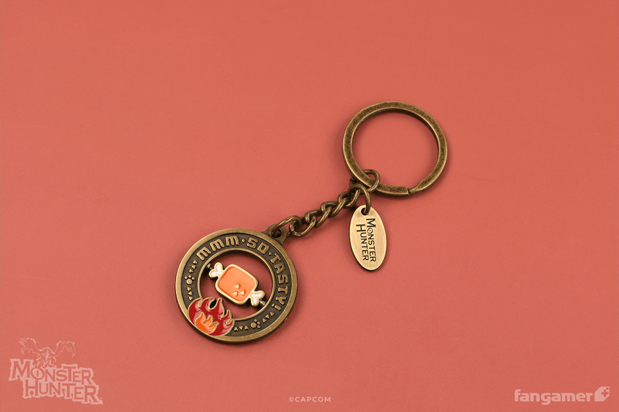 Monster Hunter Spinning Keychain