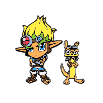 Jak and Daxter Pin Set