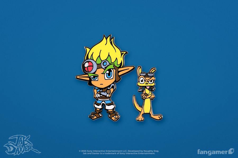 Jak and Daxter Pin Set