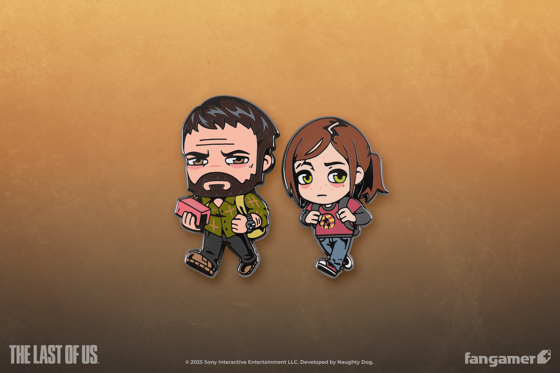 The Last of Us - Joel and Ellie Pin Set - Fangamer Europe