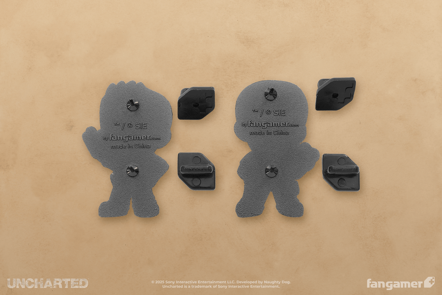 Nathan and Sully Pin Set - Uncharted