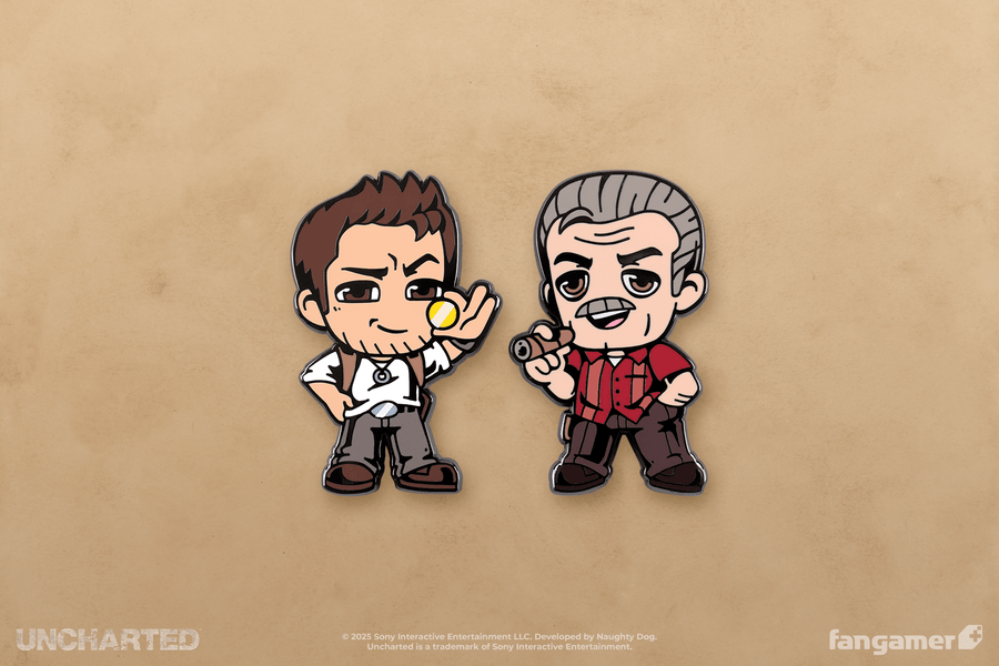 Nathan and Sully Pin Set - Uncharted