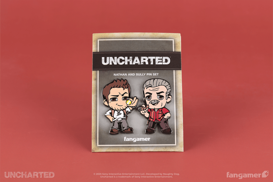Nathan and Sully Pin Set - Uncharted